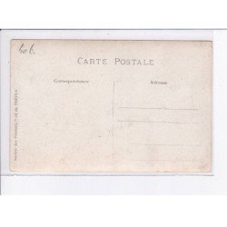 FRANCE: carte photo, à localiser, american punch, lait chaud, vins fins saumur et beaujolais - très bon état