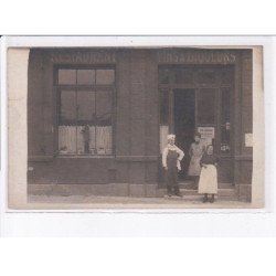 FRANCE: carte photo, à localiser, restaurant vins et liqueurs - très bon état