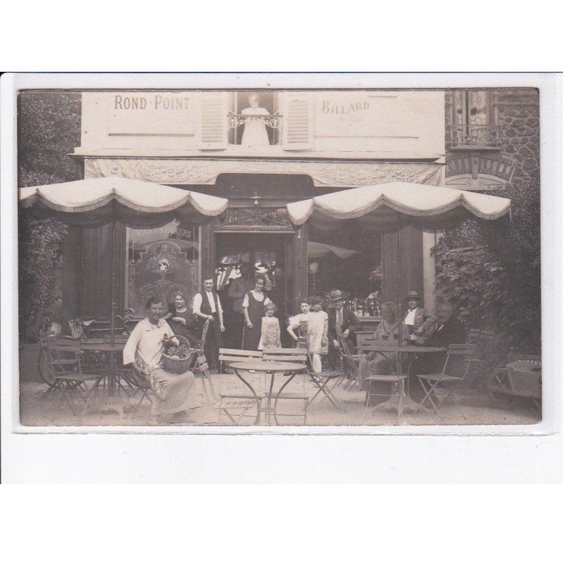 FRANCE: carte photo, à localiser, roind point, billard, Dore - très bon état