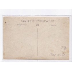 FRANCE: carte photo, à localiser, café restaurant du chemoin de fer - très bon état