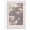 FRANCE: carte photo, à localiser, intérieur de bar, café - très bon état