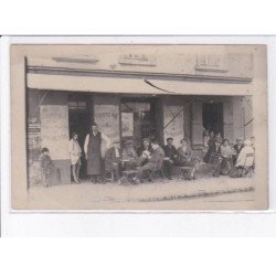 FRANCE: carte photo, à localiser, oubonnet, journaux hachette, papeterie article fumeurs - très bon état