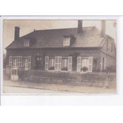 FRANCE: carte photo, à localiser, 5 CPA, pavillons - très bon état