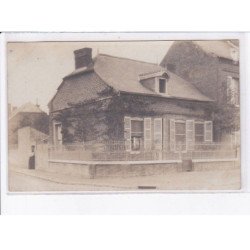 FRANCE: carte photo, à localiser, 5 CPA, pavillons - très bon état