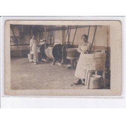 FRANCE: carte photo, à localiser, blanchisserie paris (?) 3CPA - très bon état