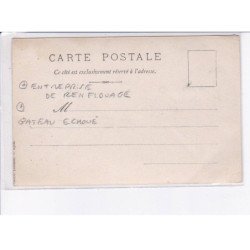 FRANCE: carte photo, à localiser, bateau echoué, monument 3CPA - bon état