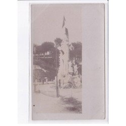 FRANCE: carte photo, à localiser, bateau echoué, monument 3CPA - bon état