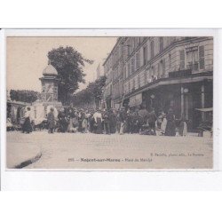 NOGENT-sur-MARNE: place du marché - très bon état