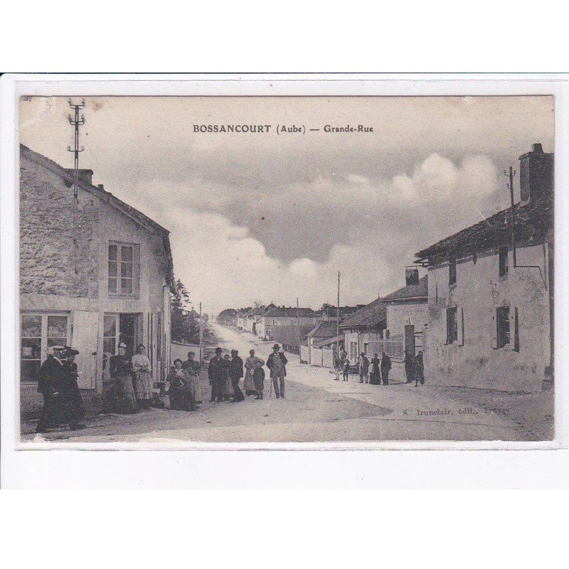 BOSSANCOURT: grande-rue - très bon état