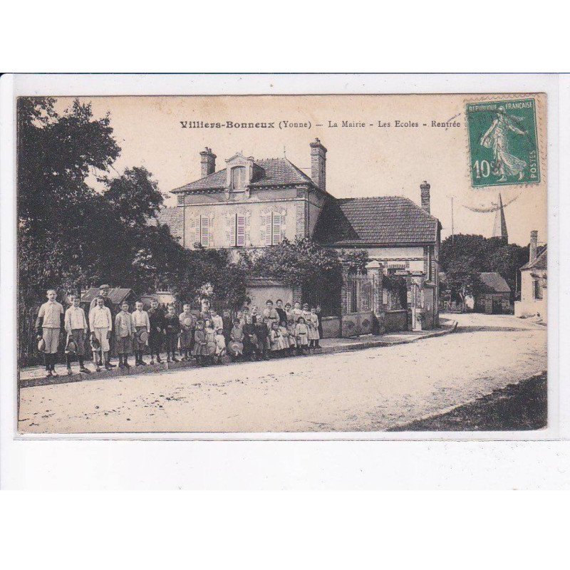 VILLIERS-BONNEUX: la mairie, les écoles, rentrée - très bon état