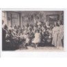 BAR-sur-AUBE: fêtes du champagne du 28 mars 1921, la récéption des reines dans les salons de M. Lamberty - très bon état
