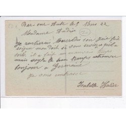 BAR-sur-AUBE: fêtes du champagne du 28 mars 1921, la récéption des reines dans les salons de M. Lamberty - très bon état