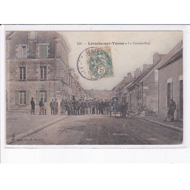 LAROCHE-sur-YONNE: la grande-rue - très bon état
