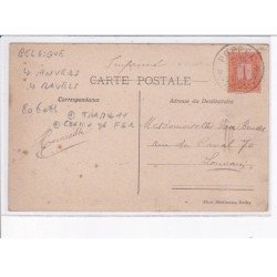 BELGIQUE: ANVERS: RAVELS: tramway, chemin de fer - état