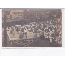 ETATS-UNIS: ILLINOIS: AUBURN: O.O. Corneil hardware, fish fry 1912 - très bon état