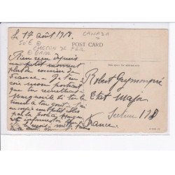 CANADA: SASKATCHEWAN: chemin de fer, gare, west-bound regina, train - très bon état