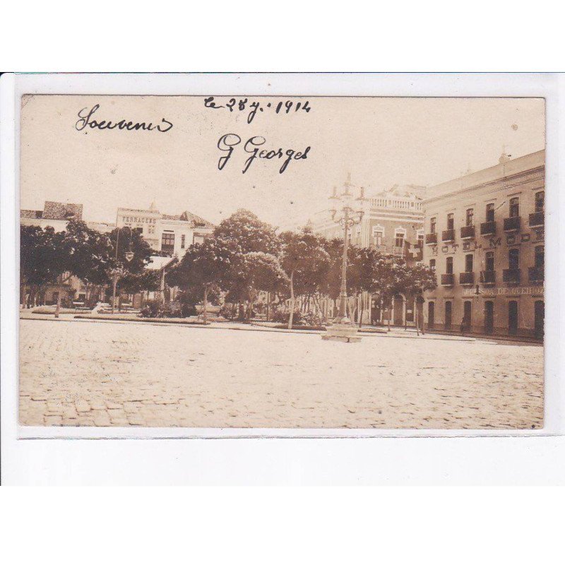 BRESIL: souvenir 1914, une place - état