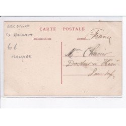 BELGIQUE: HAINAUT: l'église avenue de haussey, manège - très bon état