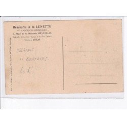 BELGIQUE: BRUXELLE: a la lunette brasserie - très bon état