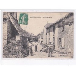 MONTPOTHIER: bout de l'allée - état