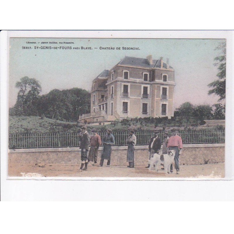 SAINT-GENIS-sur-FOURS: château de segonzac - très bon état
