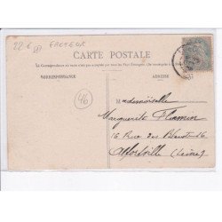 SOUILLAC: boulevard nord, facteur - très bon état