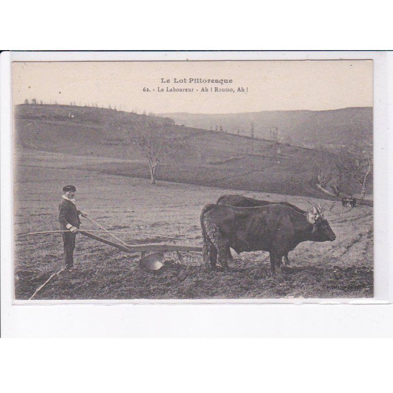 LE LOT: le laboureur, ah! routzo! ah! - très bon état