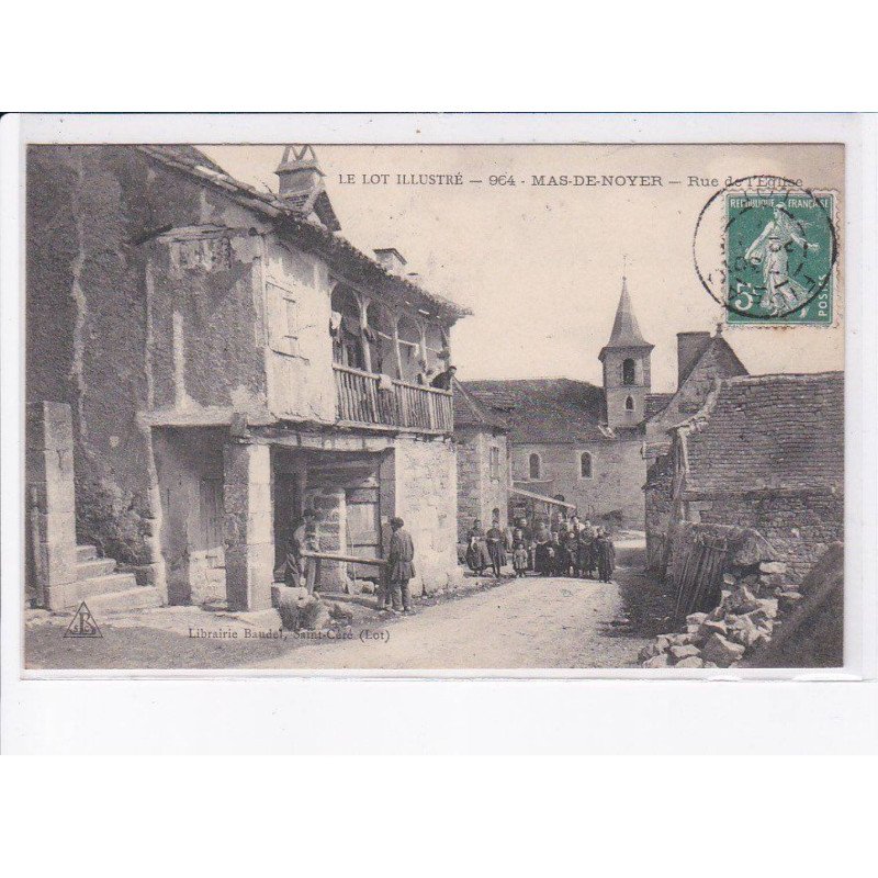 MAS-de-NOYER: rue de l'église - très bon état