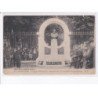 MARMANDE: voyage présidentiel, inauguration du monument léopold-faye - état
