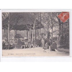 AGEN: square du pin, les joueurs de manille - très bon état
