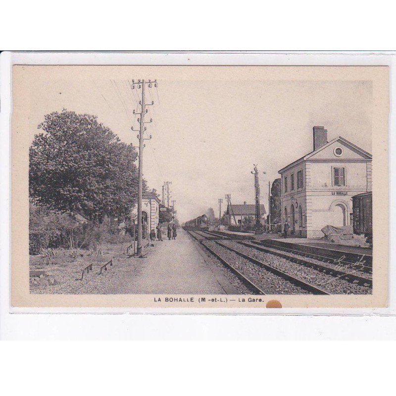 LA BOHAILLE: la gare - état
