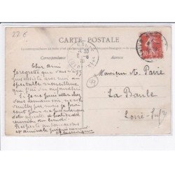 ANGERS: grande semaine d'aviation, 1910, aviateur Dickson, biplan Henri Farman - très bon état