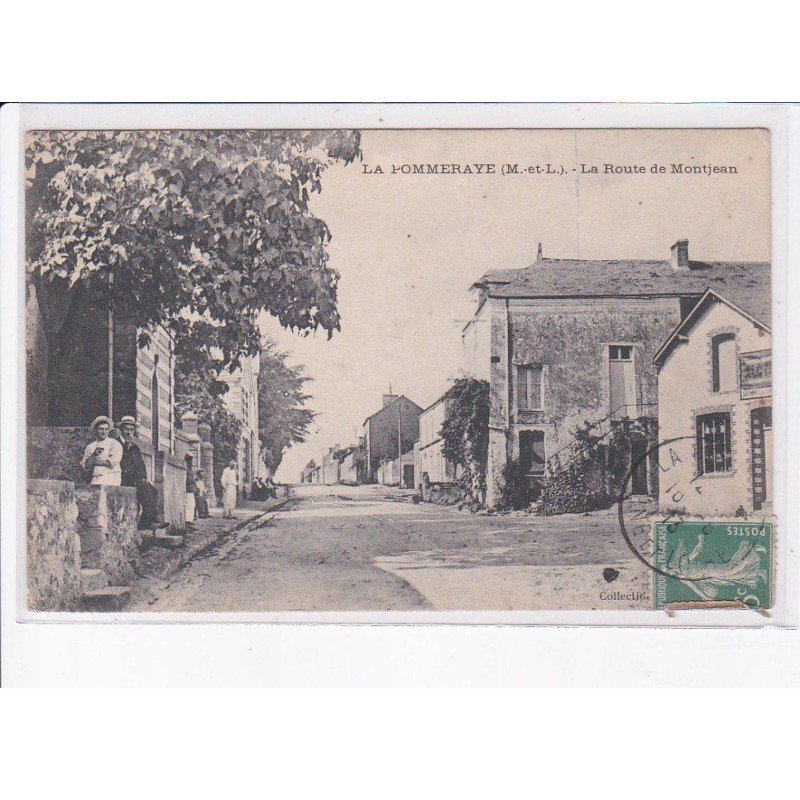 LA POMMERAYE: la route de montjean - état