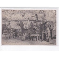 MAINE ET LOIRE: caves bouvet, ladubay, le dégorgement des vins - très bon état