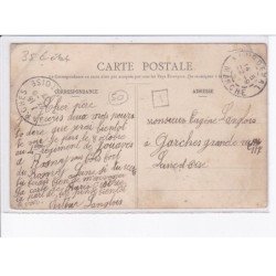 SOURDEVAL-la-BARRE: la gare, train - état