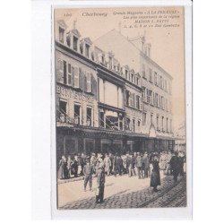 CHERBOURG: grands magasins "a la frileuse" les plus importants de la région maison L. Ratti - très bon état