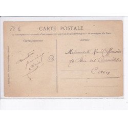GRANDCAMP-les-BAINS: cyclone et raz de marée 1909, les barques encombrant les rues - très bon état