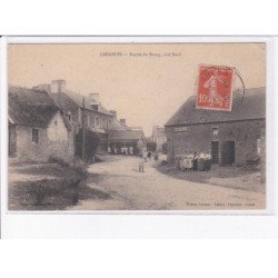 CREANCES: entrée du bourg, côté nord - état