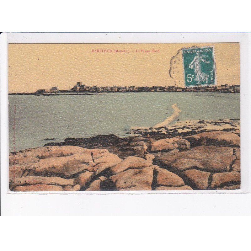 BARFLEUR: la plage nord - très bon état