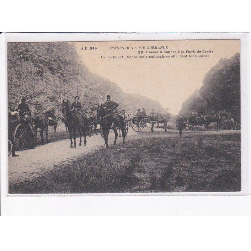 CERISY: chasse à courre, attelage - très bon état