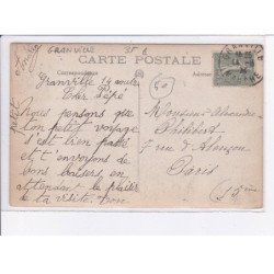GRANVILLE: plage et bâtiment - très bon état