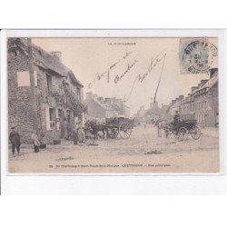 QUETTEHOU: rue principale, attelage - très bon état