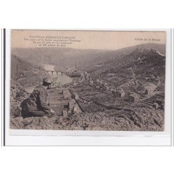 CHATEAU-REGNAULT-BOGNY : vue prise sur la roche surplombant l'ermitage - tres bon etat