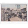 SAINT-PAIR: la place du marché et l'hôtel de france - état