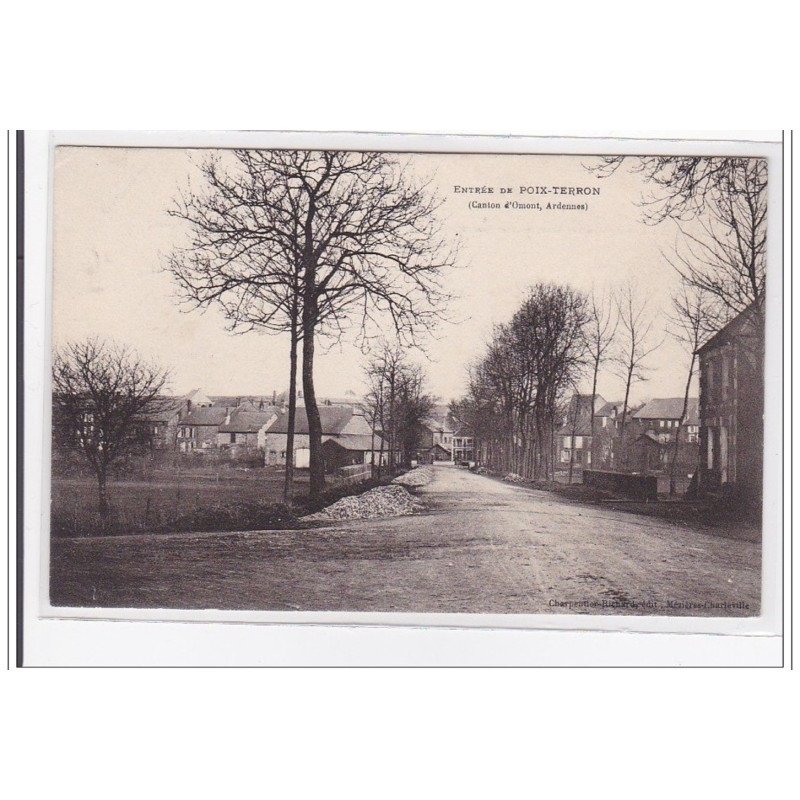 POIX-TERRON : entrée de poix-terron - tres bon etat