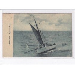 GRANVILLE: retour de poche, bateau - très bon état