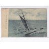 GRANVILLE: retour de poche, bateau - très bon état