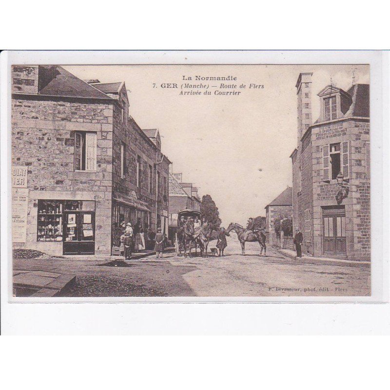 GER: route de flers, arrivée du courrier - très bon état