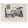 PONTORSON: la grande-rue un jour de marché - état