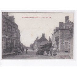 SAINT-MARTIN-de-LANDELLE: la grande rue - très bon état